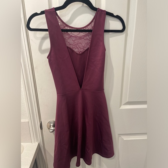 H&M Lace Skater Dress Size 2 - Picture 3 of 5